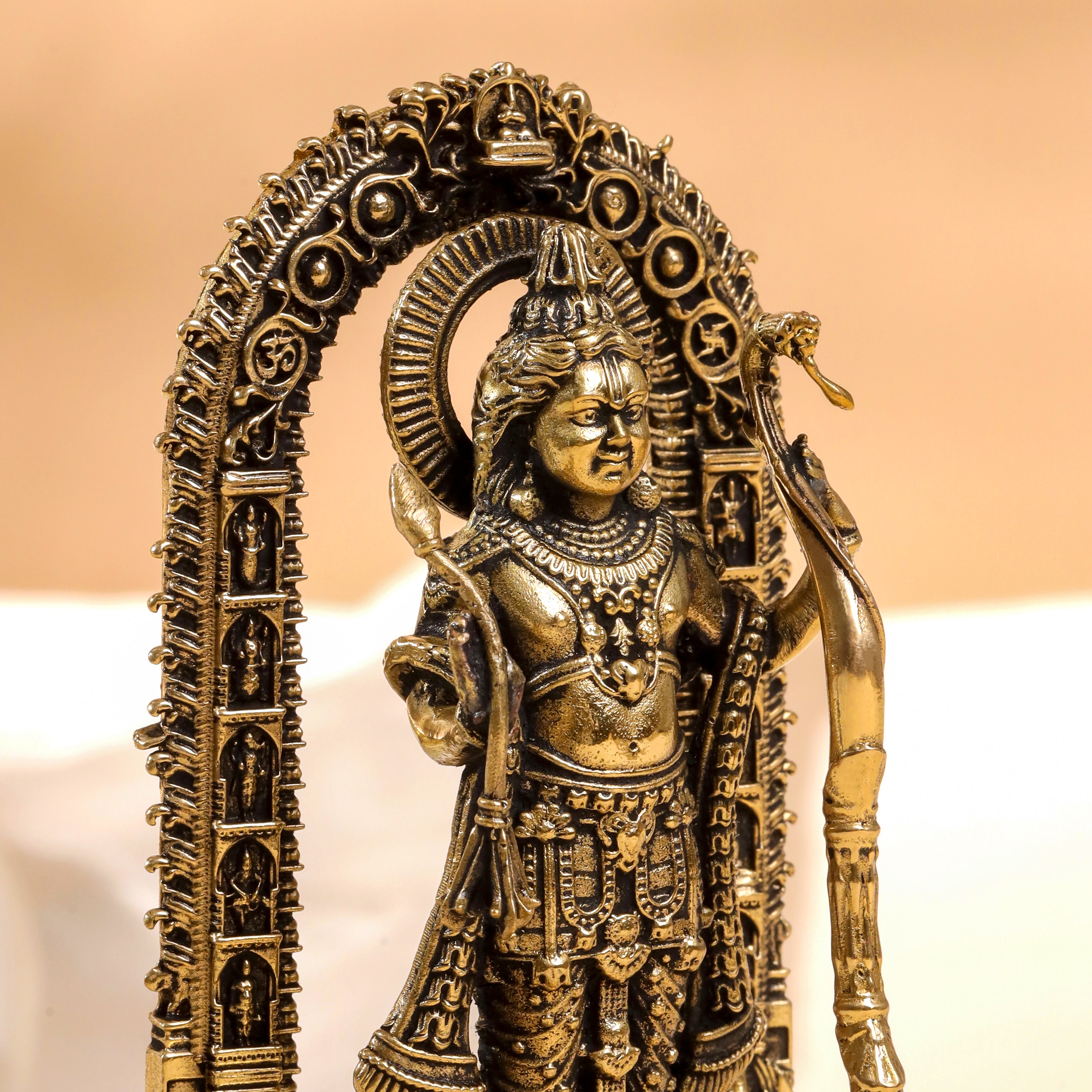 Brass Superfine Lord Ram Idol (6 Inch) – Vedansh Craft