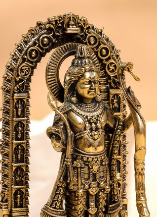 Brass Superfine Lord Ram Idol (6 Inch)