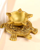 Brass Tortoise Oil Diya (2 Inch)