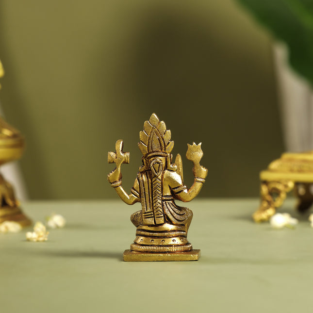 Brass Karumari Amman Idol (3.7 Inch)
