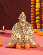 Brass Tulja Bhavani Idol (7 Inch)