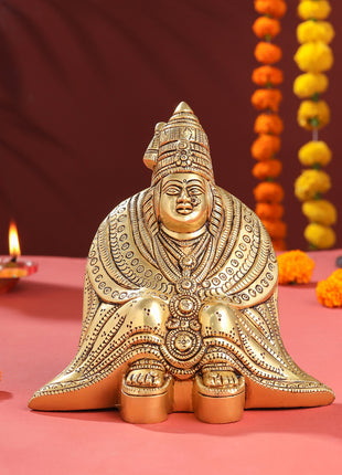 Brass Tulja Bhavani Idol (7 Inch)