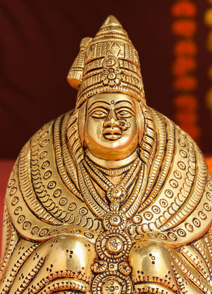 Brass Tulja Bhavani Idol (7 Inch)