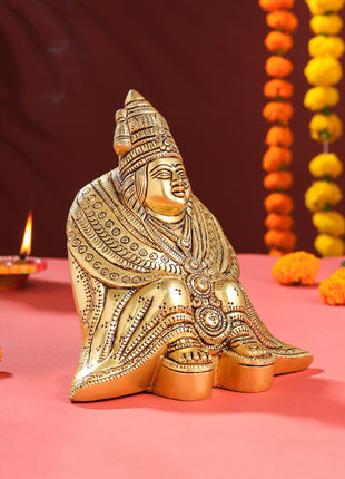 Brass Tulja Bhavani Idol (7 Inch)