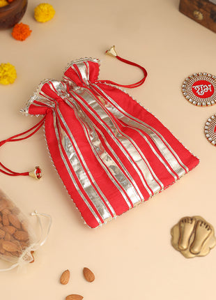 Brass Charan Festive Potli/Hamper