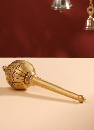 Brass Hanuman Mace/Gada (13.5 Inch)