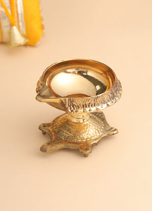 Brass Diya Festive Potli/Hamper