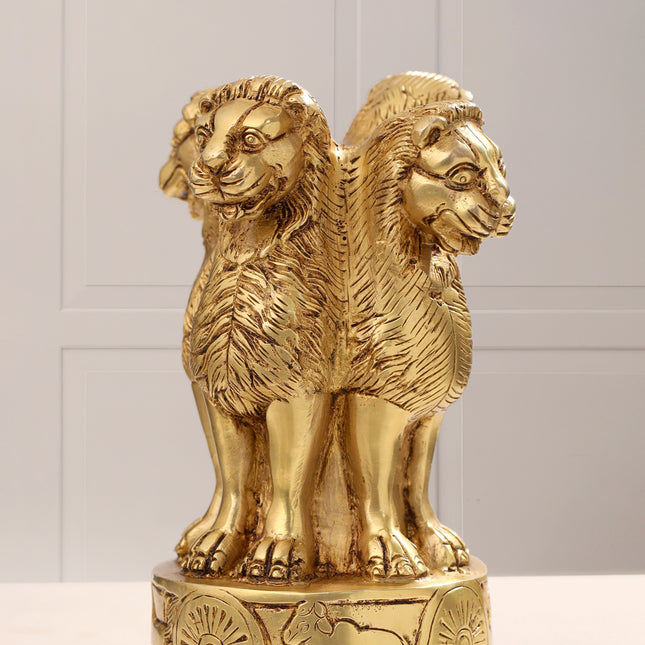 Brass Ashok Stambh (6.5 Inch)