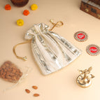 Peacock Diya Potli Bag