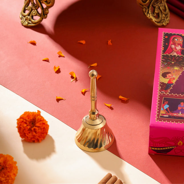 Brass Handbell Gift Hamper