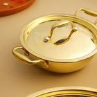 Brass Kadhai With Lid