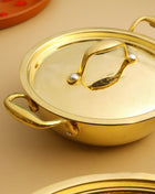 Brass Kadhai With Lid