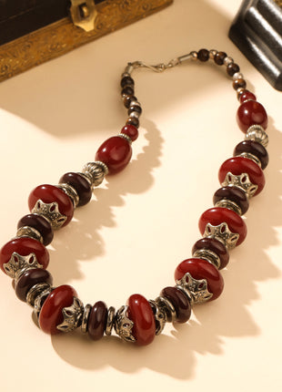 Resin Beaded Necklace