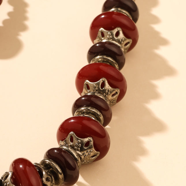 Resin Beaded Necklace