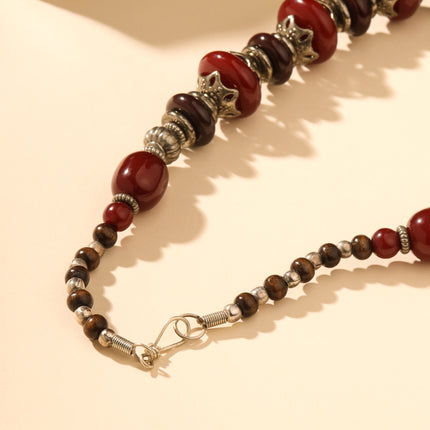 Resin Beaded Necklace