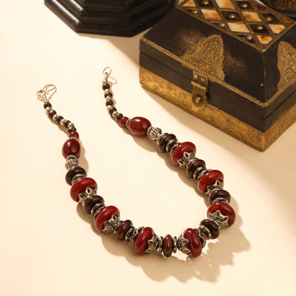 Resin Beaded Necklace