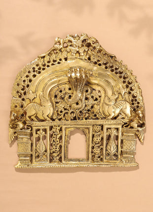 Brass Handcarved Prabhavali Frame