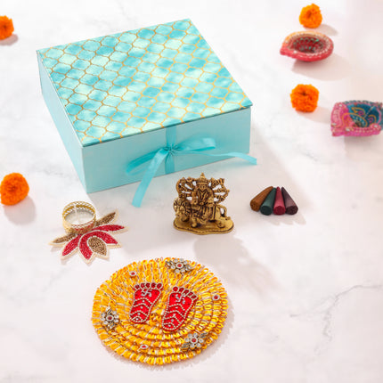 Brass Navaratri Pooja Gift Hamper