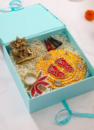 Brass Navaratri Pooja Gift Hamper