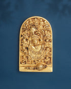Brass Hanuman Wall Hanging (7.5 Inch)