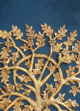 Brass Kalpvriksha Wall Hanging (21 Inch)