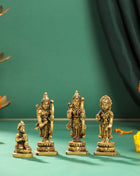 Brass Ram Darbar Idols Set