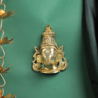 Brass Varaha Face Wall Hanging (6.5 Inch)