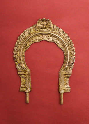 Brass Handcarved Prabhavali Frame