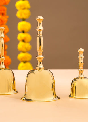 Brass Traditional Pooja Handbell