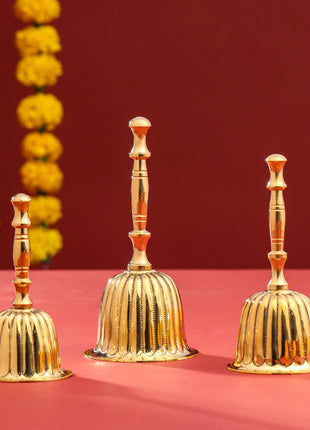 Brass Traditional Pooja Handbell