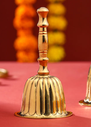 Brass Traditional Pooja Handbell