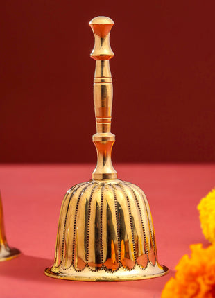 Brass Traditional Pooja Handbell