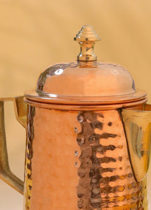 Copper Water Jug (10.5 Inch)