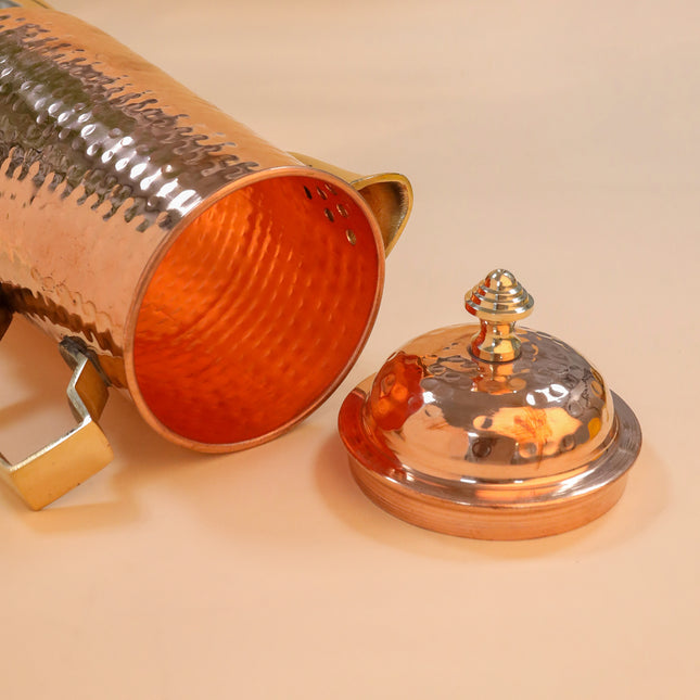 Copper Water Jug (11.5 Inch)