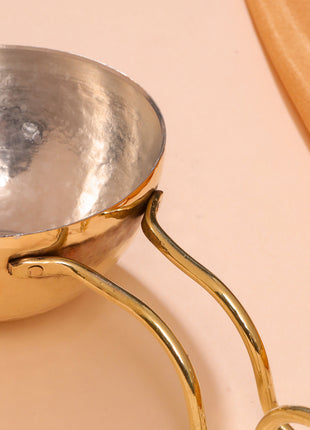 Brass Tadka Spoon/Fry Spoon