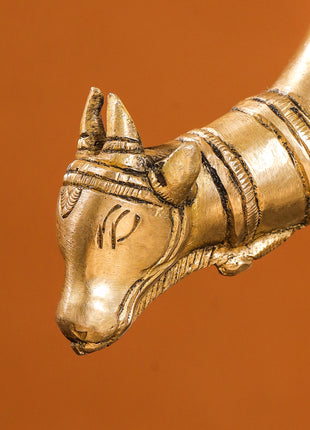 Brass Nandi Gangajali (12 Inch)