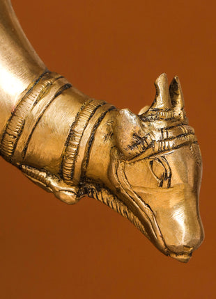 Brass Nandi Gangajali (12 Inch)