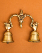 Brass Nandi Double Handbell (5 Inch) NO. 15
