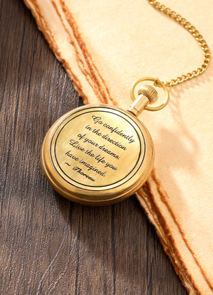 Brass Pocket Watch (2 Inch)