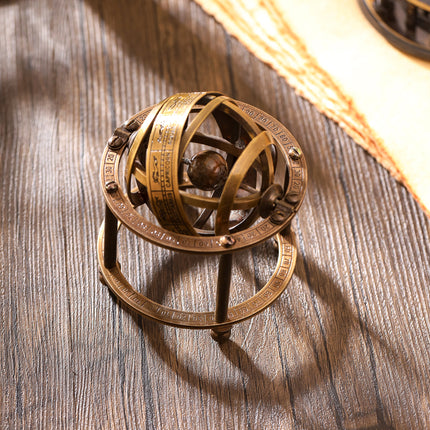 Brass Astro Globe (3 Inch)