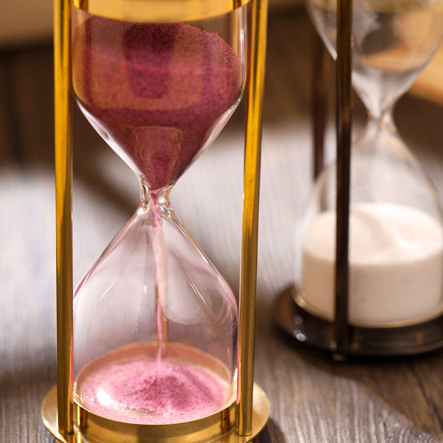 Brass Sand Clock Golden (5.5 Inch)
