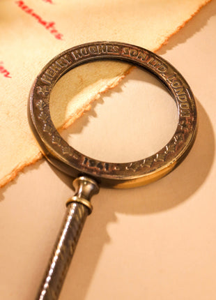 Brass Magnifying Glass