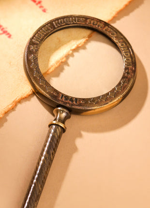 Brass Magnifying Glass