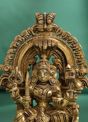 Brass Karumari Amman Idol (5.5 Inch)