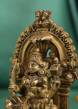 Brass Karumari Amman Idol (5.5 Inch)