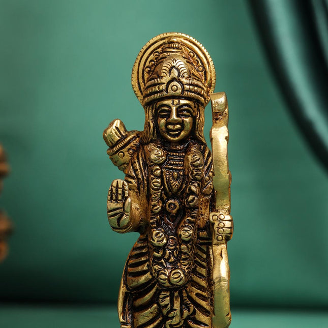 Brass Superfine Lord Ram Idol (4.5 Inch)