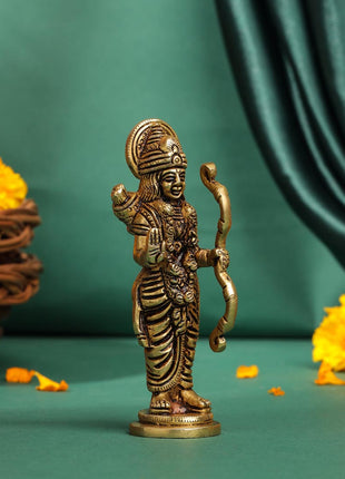 Brass Superfine Lord Ram Idol (4.5 Inch)