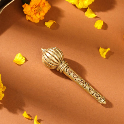 Brass Hanuman Mace/Gada