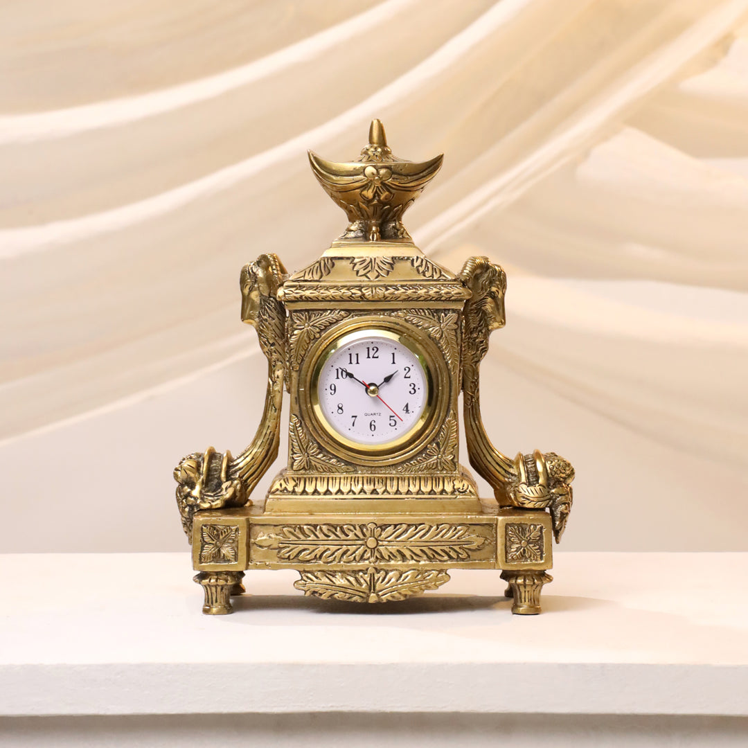 Brass Vintage Table Clock/Watch Inch) - Main Image