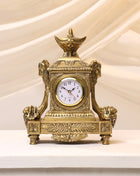 Brass Vintage Table Clock/Watch (10.5 Inch)